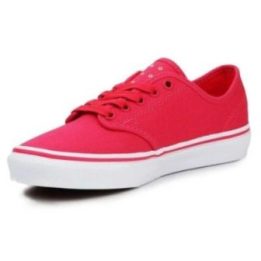 Moteriški žemo profilio sportbačiai Vans Camden Stripe, raudoni