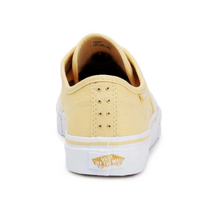 Moteriški žemo profilio laisvalaikio batai Vans Camden Stripe, geltoni
