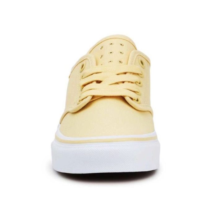Moteriški žemo profilio laisvalaikio batai Vans Camden Stripe, geltoni