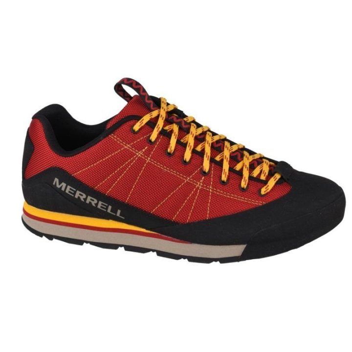 Uniseks žemo profilio žygio batai Merrell Catalyst Storm, raudoni