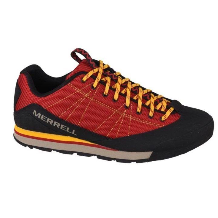 Uniseks žemo profilio žygio batai Merrell Catalyst Storm, raudoni