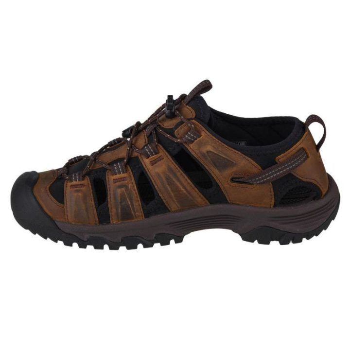 Vyriškos odinės basutės Keen Targhee III Sandal, rudos