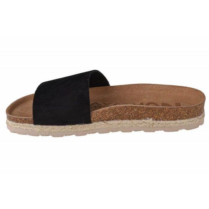 Moteriškos šlepetės Geographical Norway Baja Verano, juodos