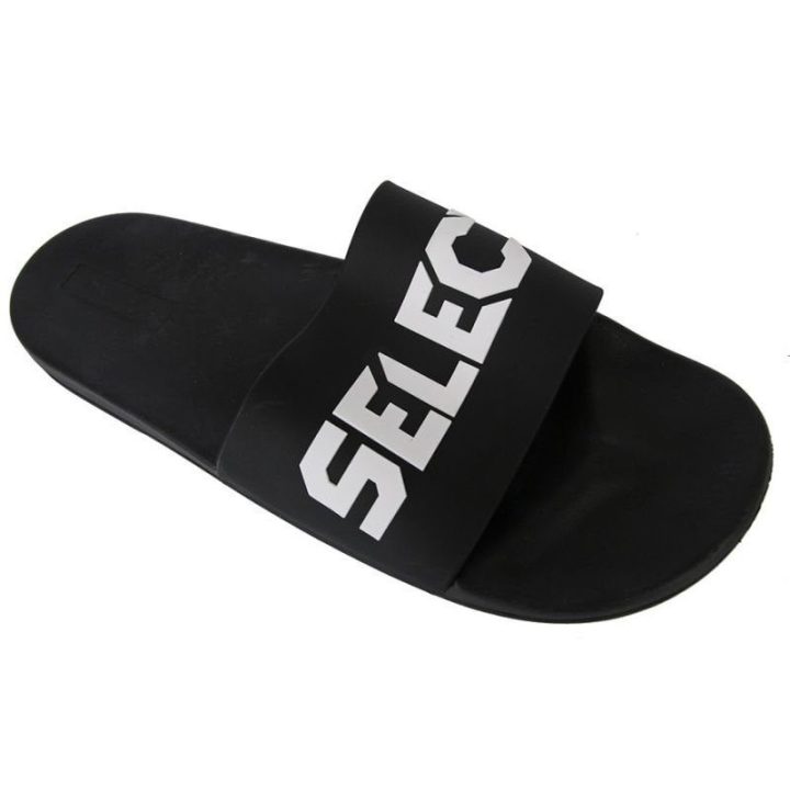Uniseks šlepetės baseinui ir paplūdimiui Select Comfort, juodos