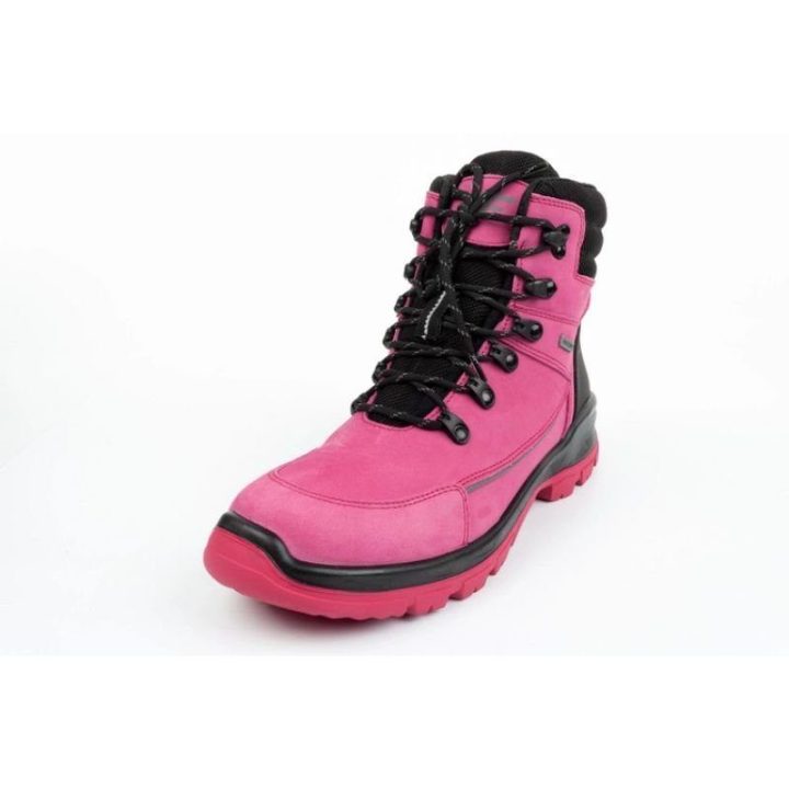 Moteriški žieminiai aulinukai iš nubuko 4F, rožiniai