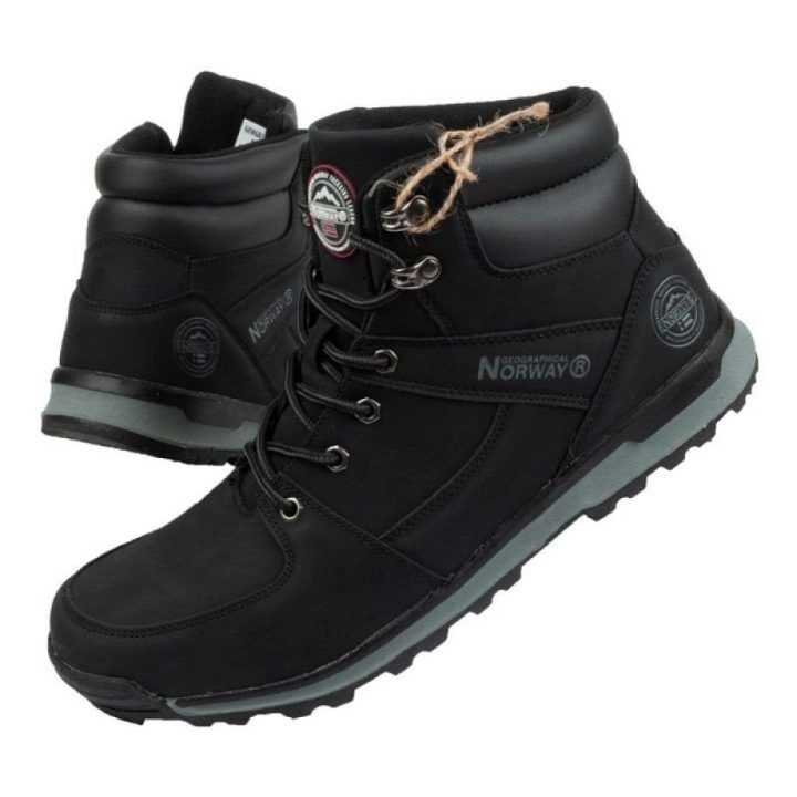 Vyriški laisvalaikio batai Geographical Norway Niagara-GN, juodi