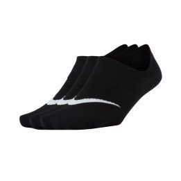 Moteriškos treniruočių kojinės Nike Everyday Plus Lightweight, 3 poros, juodos
