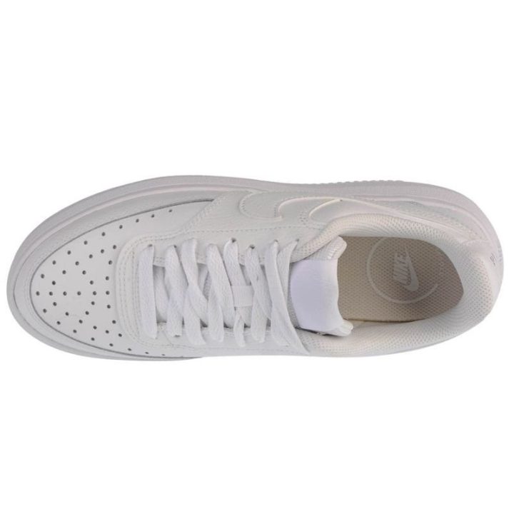 Moteriški odiniai sportbačiai Nike Court Vision Alta Ltr, balti