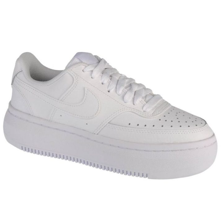 Moteriški odiniai sportbačiai Nike Court Vision Alta Ltr, balti
