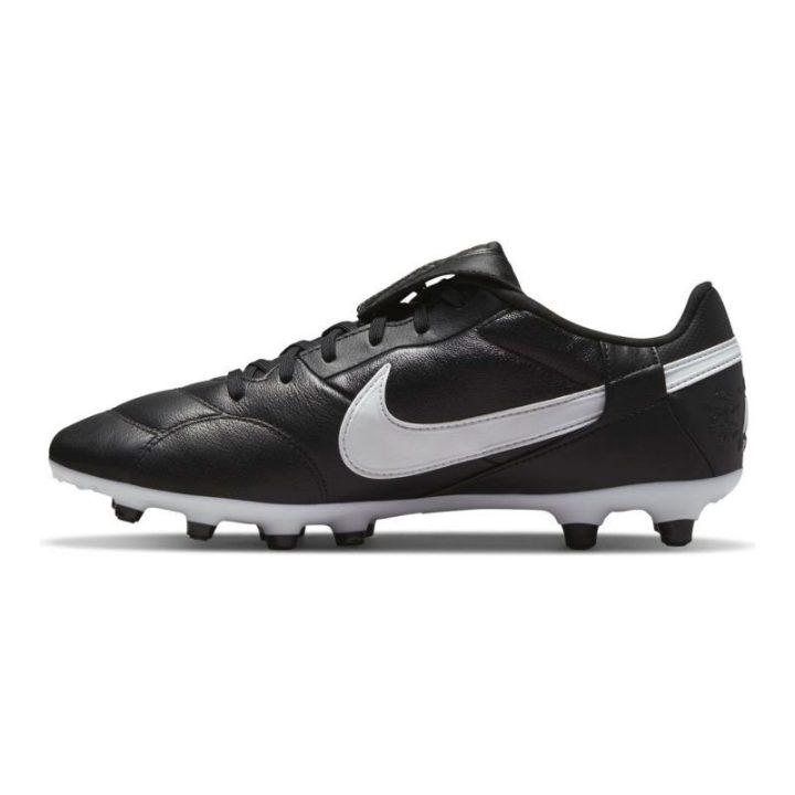 Vyriški futbolo bateliai natūraliai vejai Nike Premier 3, juodi