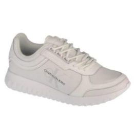 Moteriški sportbačiai su storu padu Calvin Klein Runner Laceup, balti