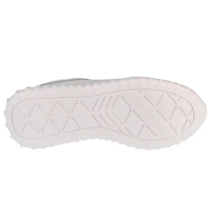 Moteriški sportbačiai su storu padu Calvin Klein Runner Laceup, balti