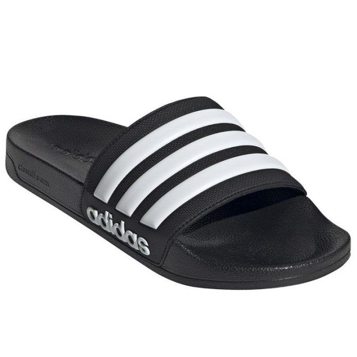 Uniseks šlepetės adidas Adilette Shower, juodos