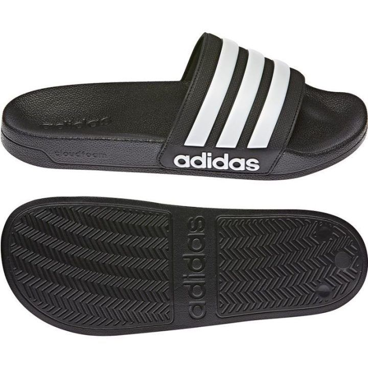Uniseks šlepetės adidas Adilette Shower, juodos