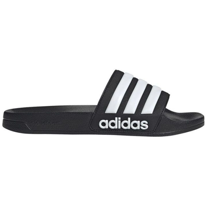 Uniseks šlepetės adidas Adilette Shower, juodos