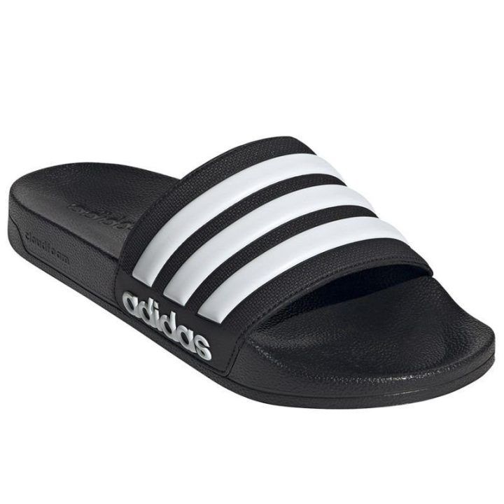 Uniseks šlepetės adidas Adilette Shower, juodos