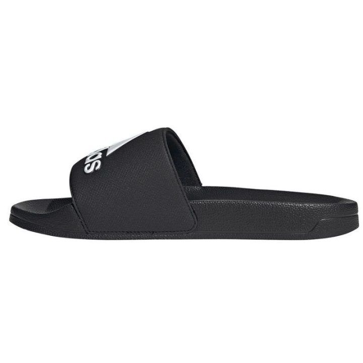 Uniseks šlepetės su Cloudfoam vidpadžiu adidas Adilette Shower, juodos