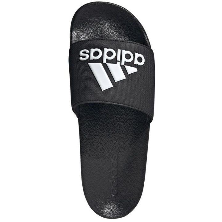 Uniseks šlepetės su Cloudfoam vidpadžiu adidas Adilette Shower, juodos