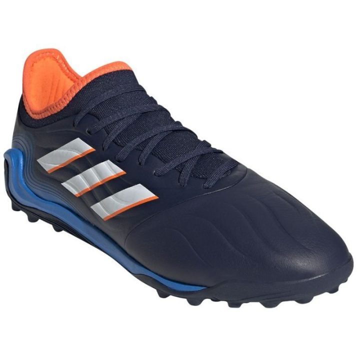 Vyriški futbolo bateliai adidas Copa Sense.3 TF, tamsiai mėlyni