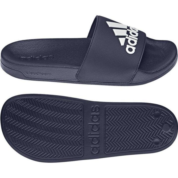 Uniseks šlepetės adidas Adilette, tamsiai mėlynos