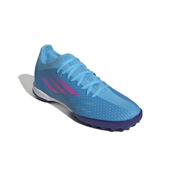 Vyriški futbolo bateliai adidas X Speedflow.3 TF, mėlyni