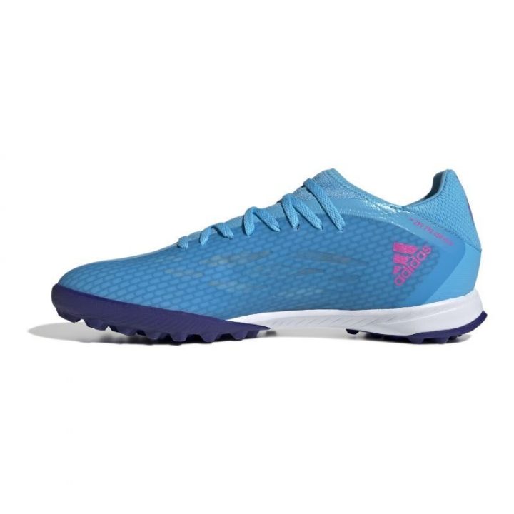 Vyriški futbolo bateliai adidas X Speedflow.3 TF, mėlyni