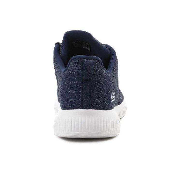 Moteriški sportbačiai su raišteliais Skechers, tamsiai mėlyni