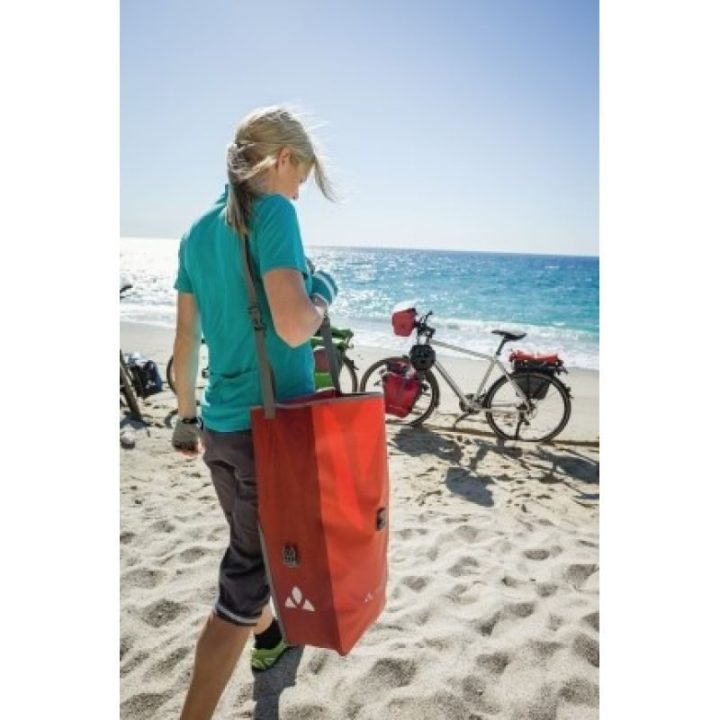 Dviračio krepšys Vaude Aqua Back, 48 l, juodas