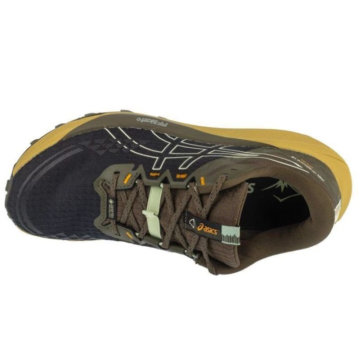 Vyriški bėgimo bekele bateliai ASICS Gel-Trabuco 13 GTX, juodi