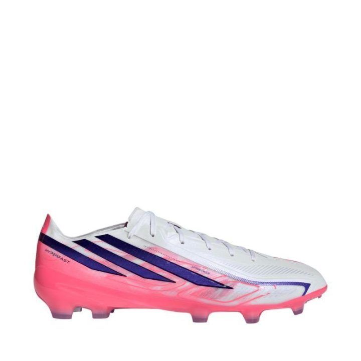 Vyriški futbolo bateliai natūraliai vejai adidas F50 Hyperfast Pro FG