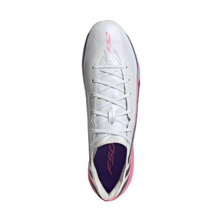 Vyriški futbolo bateliai natūraliai vejai adidas F50 Hyperfast Pro FG