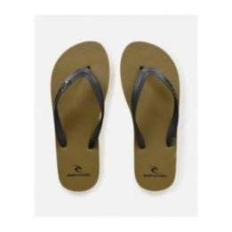 Moteriškos šlepetės per pirštą Rip Curl Brand Logo Bloom, alyvuogių