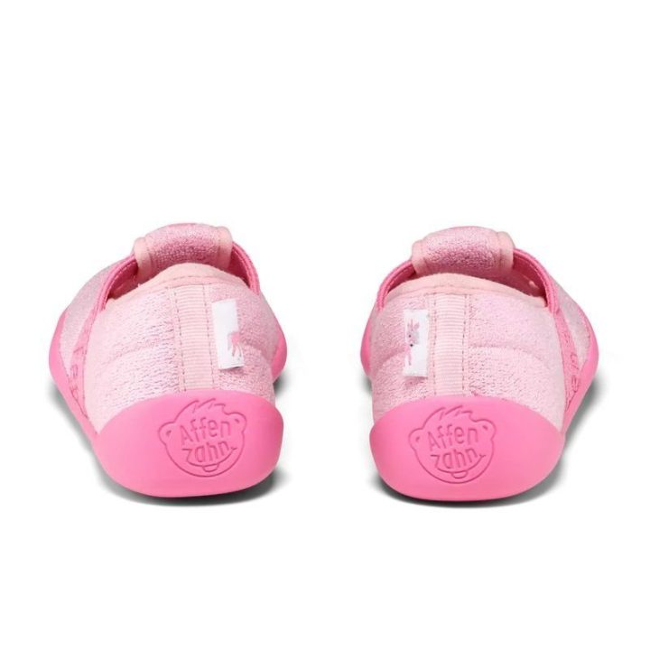 Vaikiškos medvilninės barefoot tipo šlepetės Affenzahn Vegan Dreamy