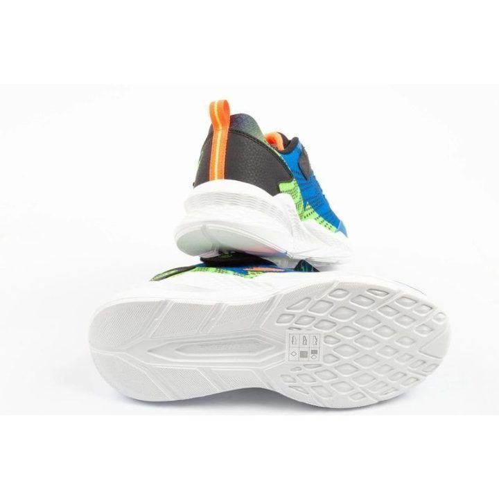 Sportbačiai berniukams su šviečiančiu LED tarppadžiu Skechers Meteor-Lights