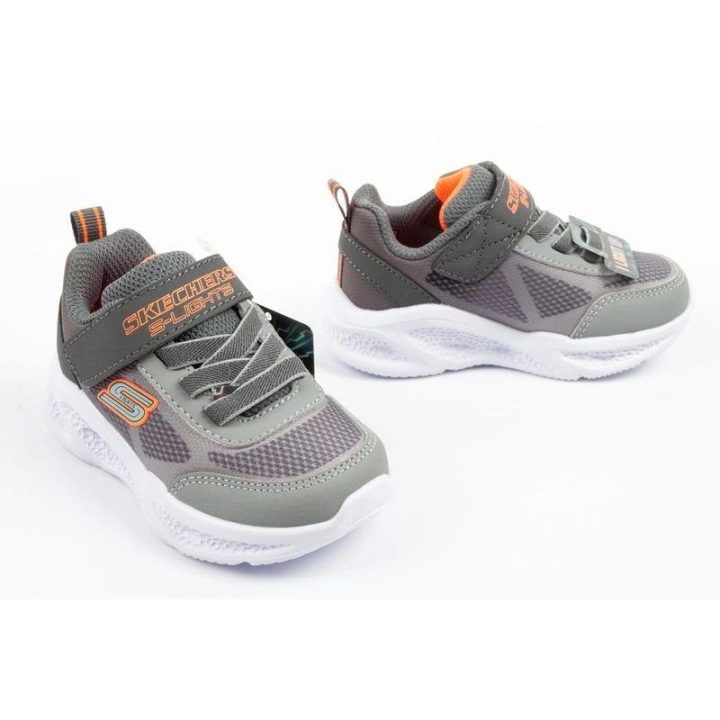 Sportbačiai berniukams su LED padu Skechers Meteor-Lights