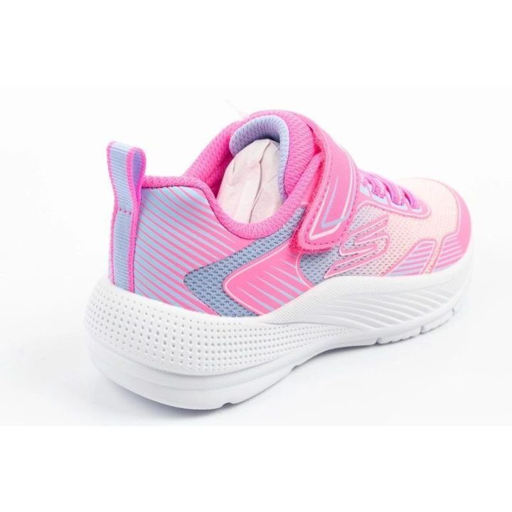 Sportbačiai mergaitėms su lipuku Skechers Microspec Advance