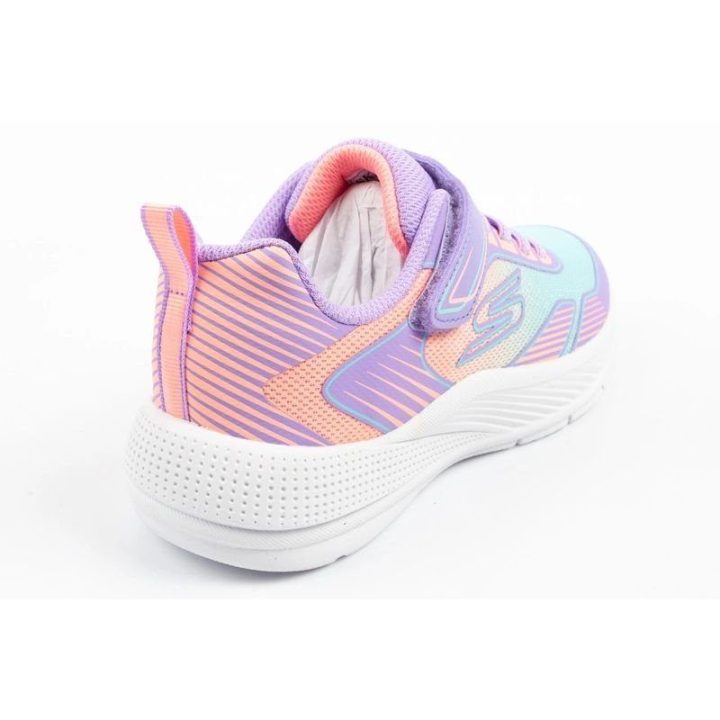 Sportbačiai mergaitėms su blizgiu tinkleliu Skechers Microspec Advance