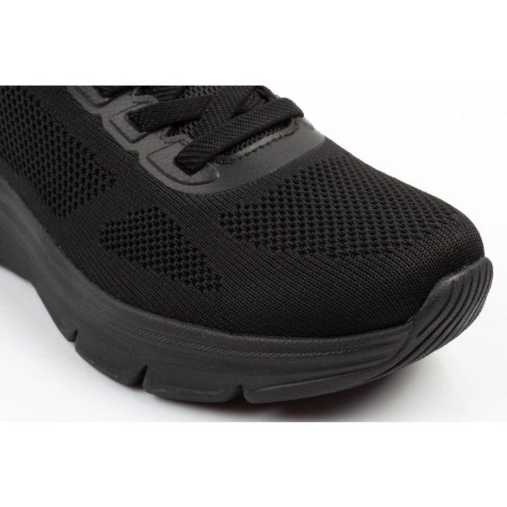 Moteriški sportbačiai Skechers BOBS Sport Arch Fit Elev8, juodi