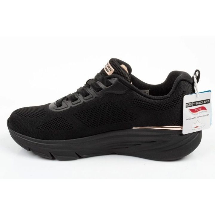 Moteriški sportbačiai Skechers BOBS Sport Arch Fit Elev8, juodi