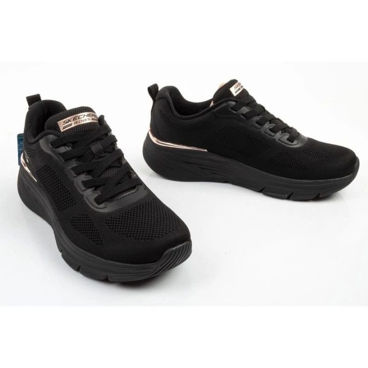 Moteriški sportbačiai Skechers BOBS Sport Arch Fit Elev8, juodi