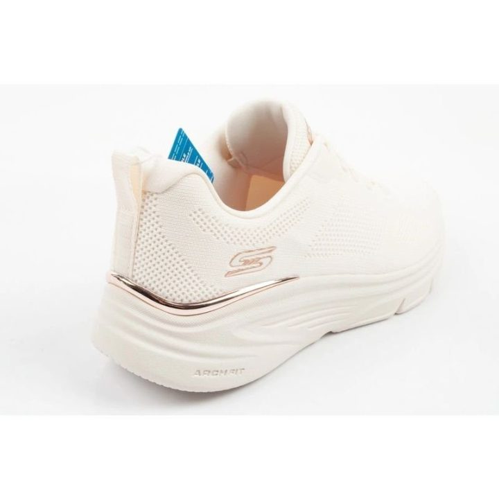 Moteriški sportbačiai Skechers BOBS Sport Arch Fit Elev8, ekru