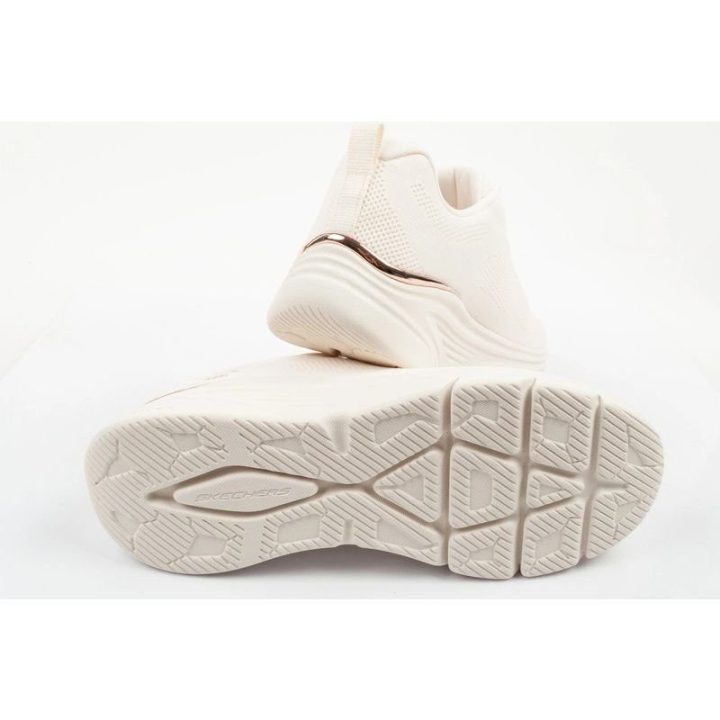 Moteriški sportbačiai Skechers BOBS Sport Arch Fit Elev8, ekru