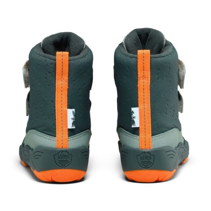 Vaikiški aukšti žieminiai batai barefoot tipo Affenzahn Blizzy Rabbit