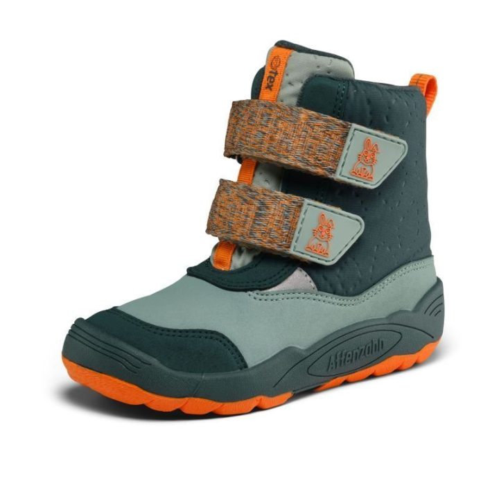 Vaikiški aukšti žieminiai batai barefoot tipo Affenzahn Blizzy Rabbit
