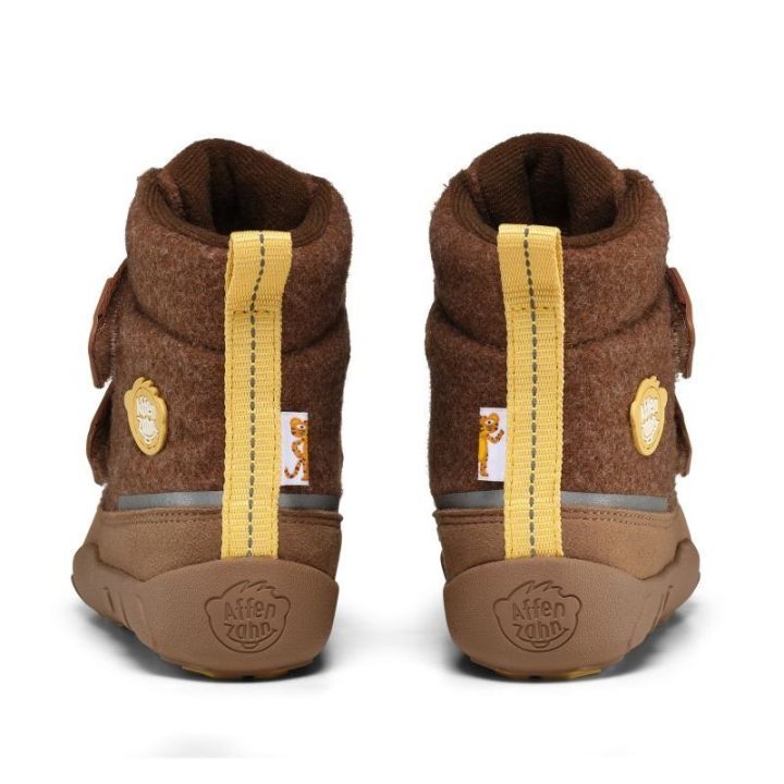 Vaikiški žieminiai batai barefoot tipo Affenzahn Comfy Tiger