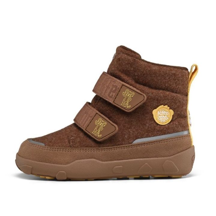 Vaikiški žieminiai batai barefoot tipo Affenzahn Comfy Tiger