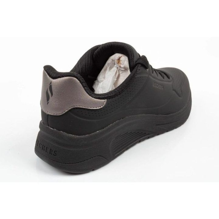 Moteriški sportbačiai su platforma Skechers Uno Lite 2, juodi