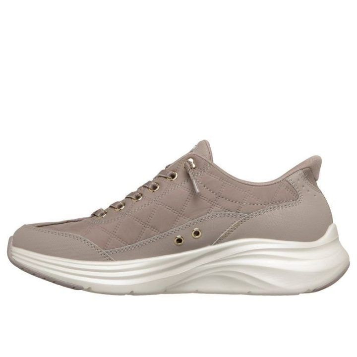 Moteriški dygsniuoti sportbačiai Skechers Contour From-Golden Hour
