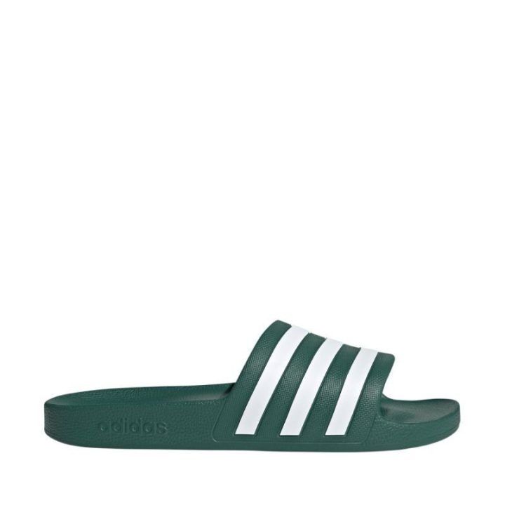 Moteriškos šlepetės baseinui adidas Adilette Aqua, žalios