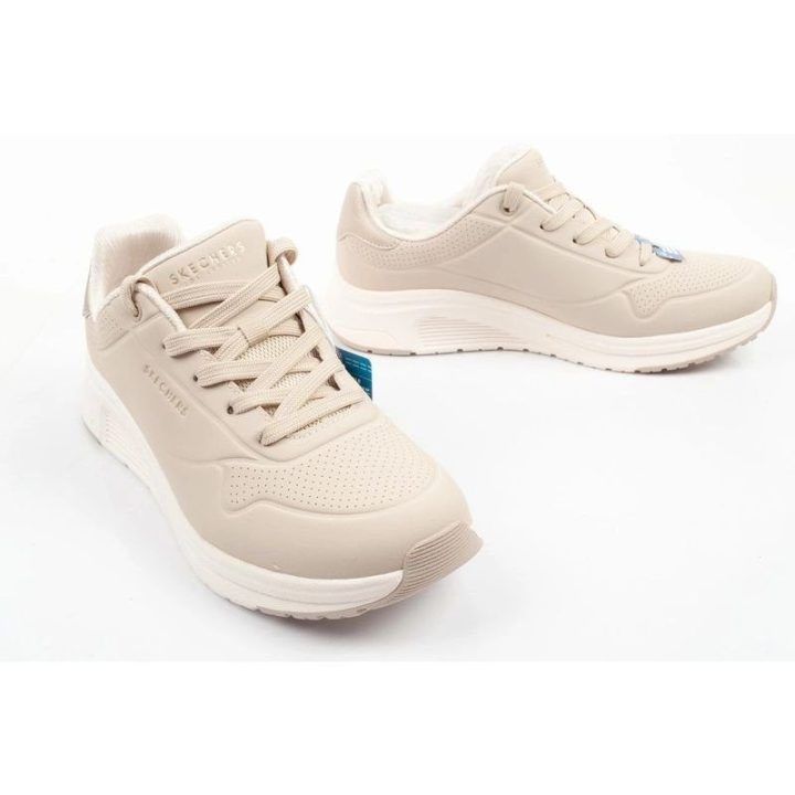 Moteriški sportbačiai su platforma Skechers Uno Lite 2, smėlio